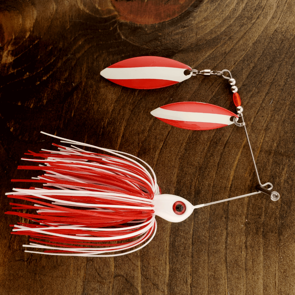 Summer Day Spinnerbait in Devil Color