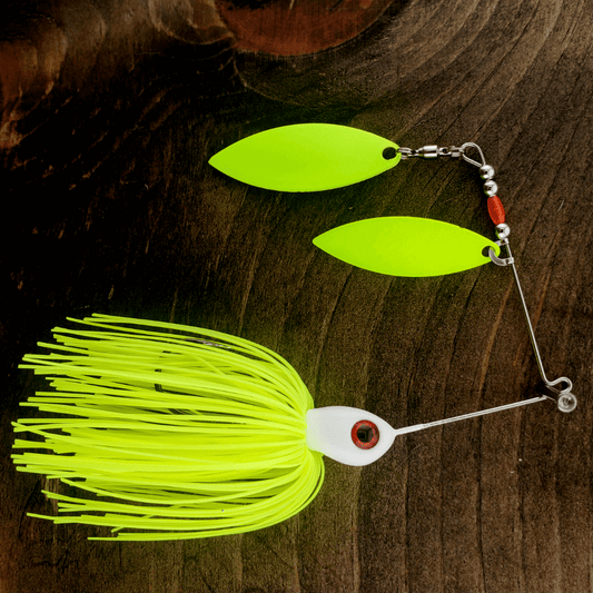 Summer Day Spinnerbait in Disco Lemonade Color