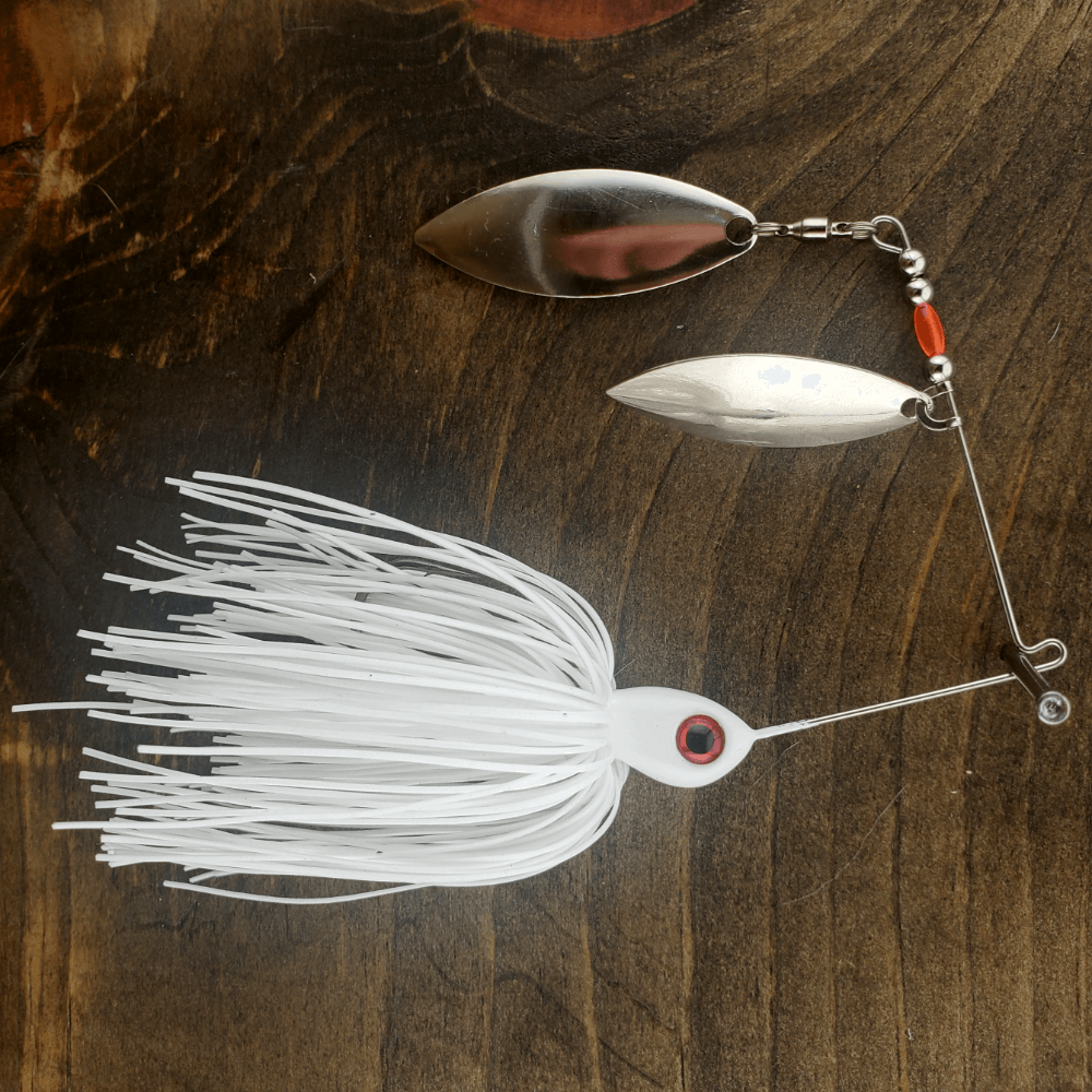 Summer Day Spinnerbait in Snow Color